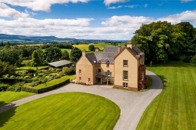 Fully restored Scots Baronial mansion house with a stunning setting in rural Perthshire. Offers over £2,000,000.