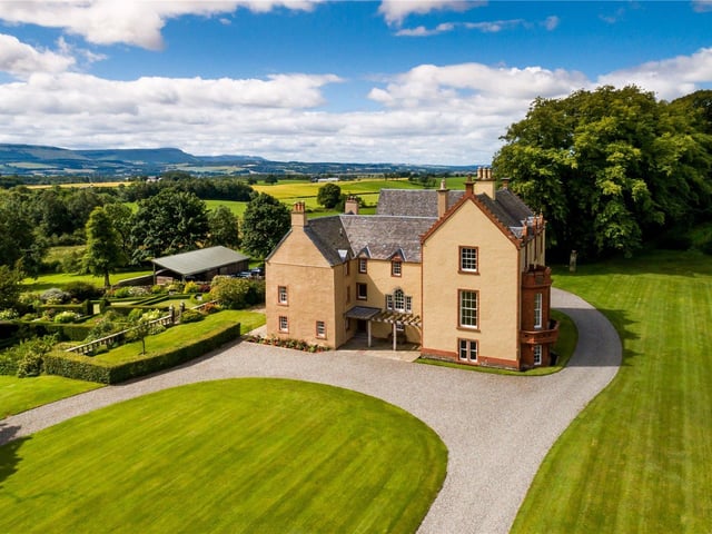 Fully restored Scots Baronial mansion house with a stunning setting in rural Perthshire. Offers over £2,000,000.