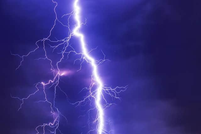 A thunderstorm is forecast to hit Sheffield on Sunday, August 8 (image courtesy of Pixabay)