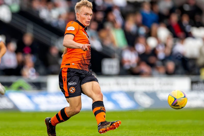 Finn flitted between wide right and behind striker but struggled to get any change out of the Dundee defence on his first start for the club. Subbed on 59 minutes.