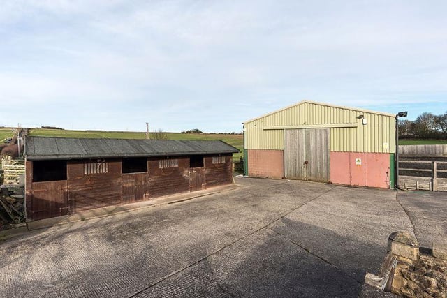 This property has lots of room for pets including 6 horse covered stable blocks.