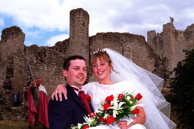 Janet Cottle and David Scott got married at the castle in 1996.