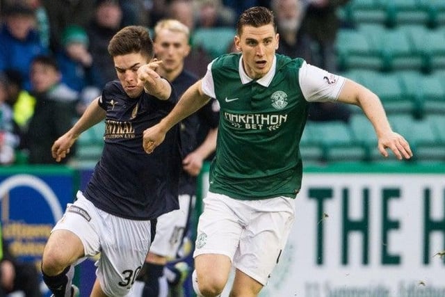 A Hibee for well over a decade now, centre-half Hanlon comes in at number seven.