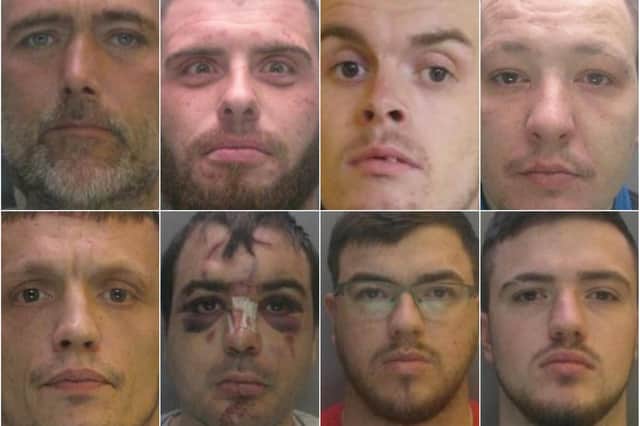 Some of the East Durham criminals to have been locked up at crown court in the first half of 2021.
