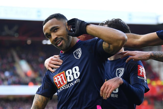Bournemouth striker Callum Wilson has revealed that both Nottingham Forest and West Brom said he "wasn't good enough" during his days as a youth player, before making his breakthrough with Coventry City. (Sky Sports). (Photo by Clive Mason/Getty Images)