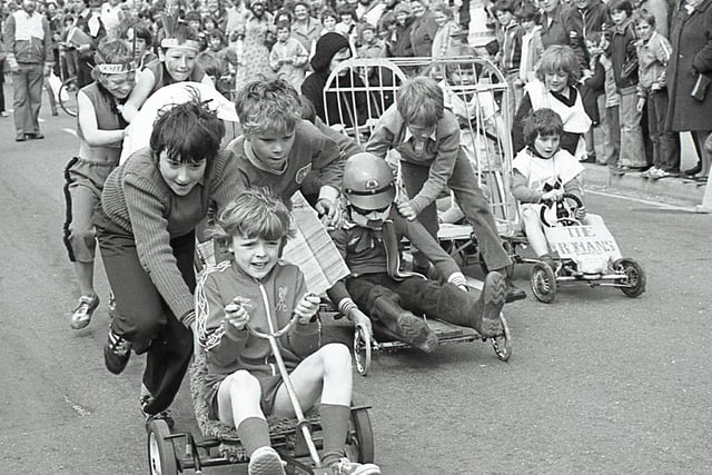 Chinley Chariot races 1980