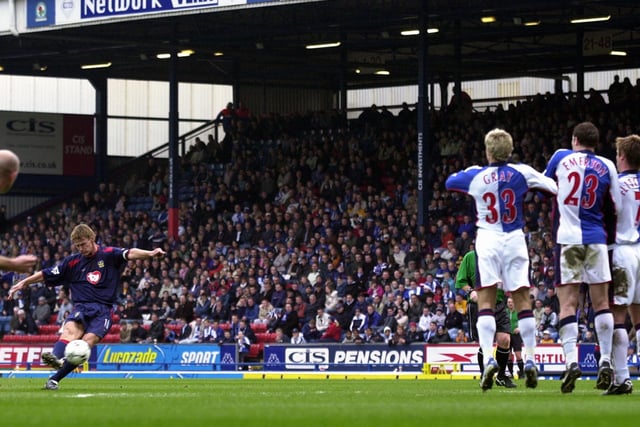 It was a while coming but Pompey pick up their first Premier League win at Ewood Park