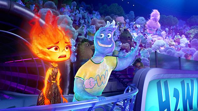 The charming Disney Pixar animated hit brought together the elements Fire and Water and showed viewers how even opposite can live together and attract - Elemental completes our top 10.