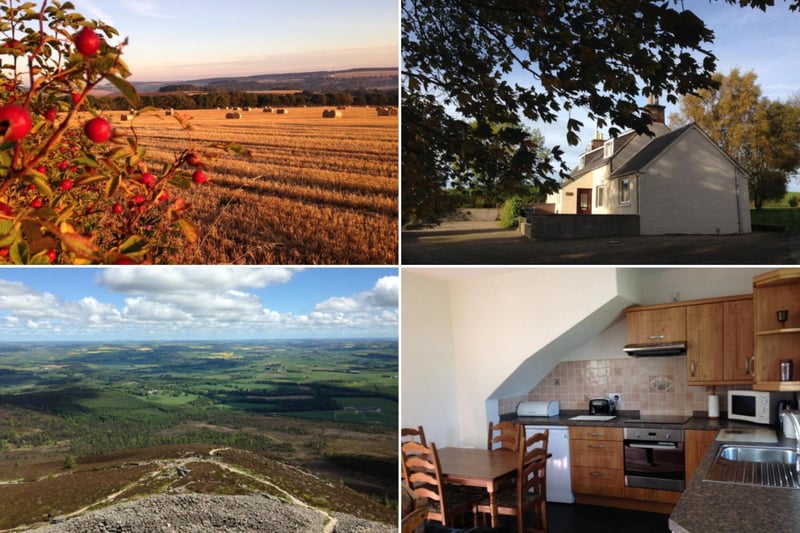 Just three miles from the Aberdeenshire town of Turriff,  Ardmiddle Mains has been farmed by the the Ferguson family for over 80 years. Eastwood Cottage was formerly home to farm workers and now sleeps up to four people in two bedrooms, starting at around £430 for a week.