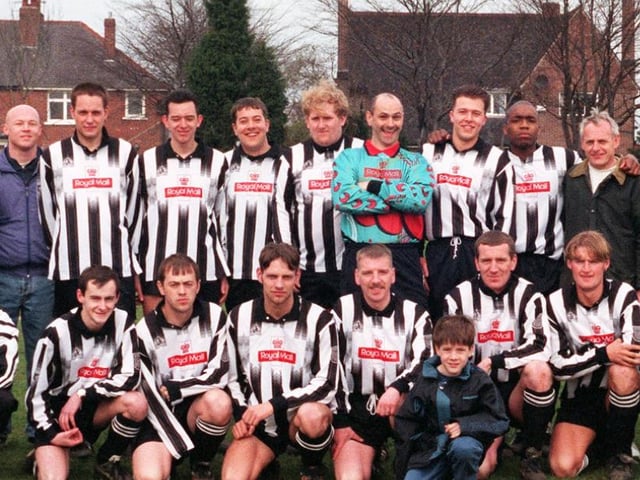 The 1997 Royal Mail Sunday football team