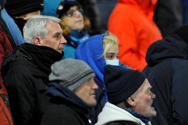Pools fans ahead of their Papa John's Trophy tie with Bolton Wanderers. Picture by FRANK REID