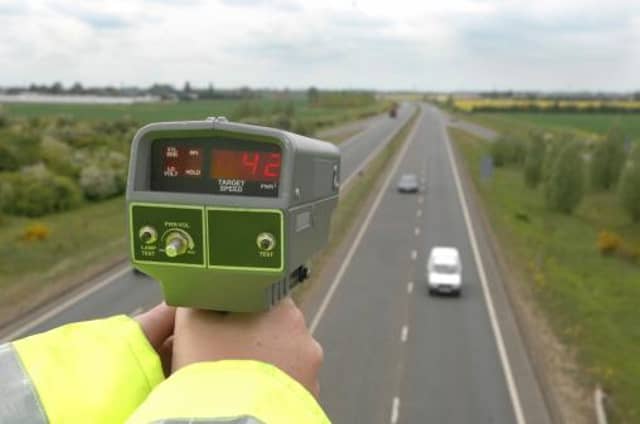Speed camera locations around South Yorkshire.