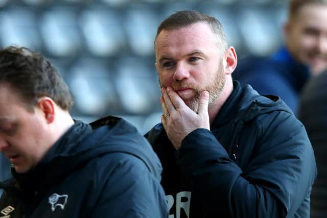 Derby County manager Wayne Rooney is unlikely to step out of retirement from playing despite the Rams' current plight.