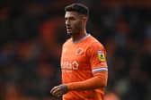 Gary Madine of Blackpool used to play for Sheffield United: Gareth Copley/Getty Images