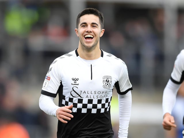 The on-loan Bristol City midfielder is proving why they rate him so highly at Ashton Gate. Has made 35 appearances for the Sky Blues, scoring five times.