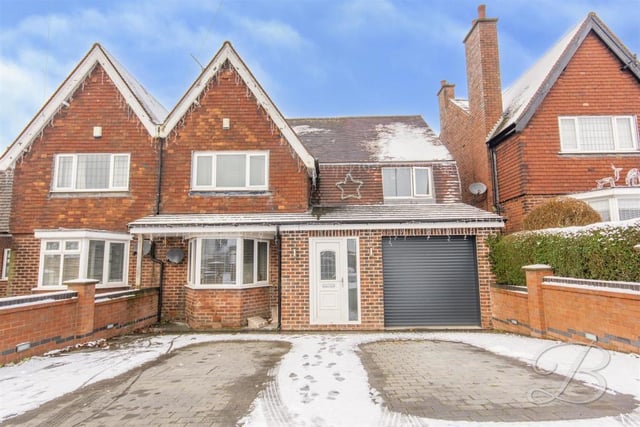 Added December 30, this four bedroom house is being marketed by Buckley Brown, 01623 377087.
