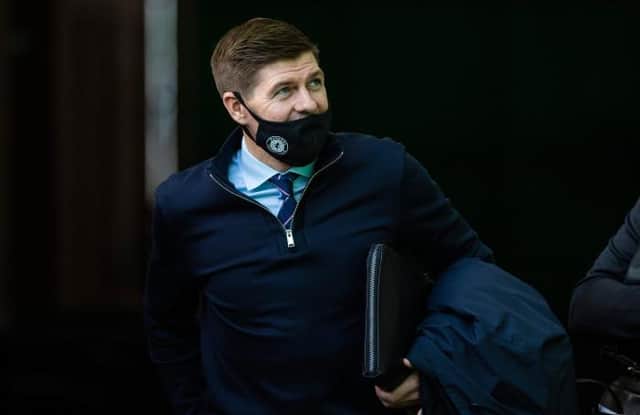 Steven Gerrard is eyeing a Hampden date next month in the Betfred Cup semi-final - but St Mirren stand in his way (Craig Williamson - SNS Group)