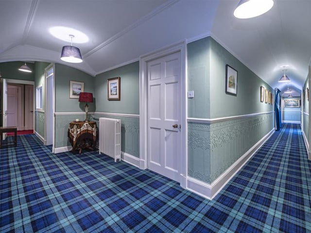Upper hallway.