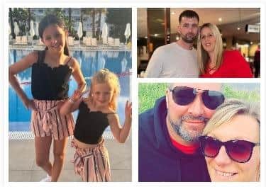 Shane Roller, 33, Shannen Morgan, 30, Rubie Morgan-Roller, nine, and Lillie Morgan-Roller, four, were killed in the crash along with Christopher Barton, 56, and Janine Barton, 48.