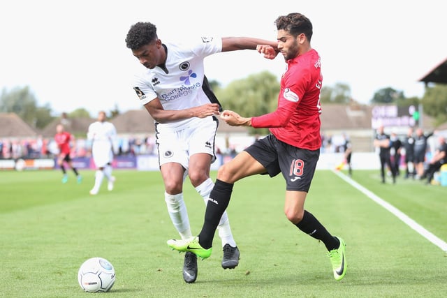 Portsmouth's promising striker Reeco Hackett-Fairchild completed a loan move to National League side Bromley, scuppering Hull City's chances of signing the ex-Charlton youngster. (Various)