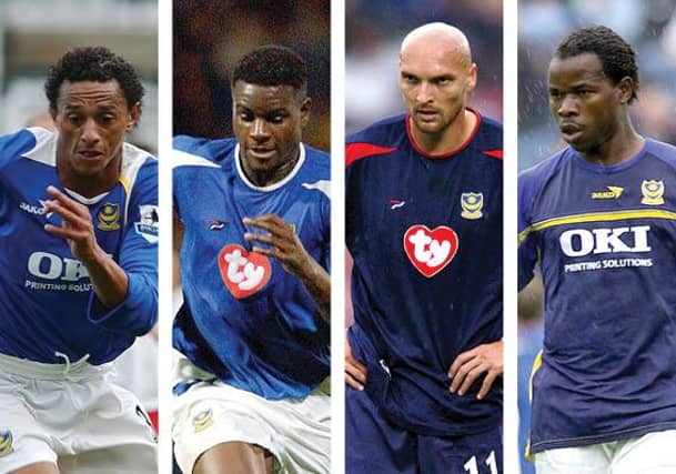 From left: Daio Silva, Valery Mezague, Ivica Mornar and Collins Mbesumba