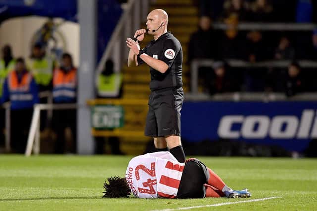 Antoine Semenyo looks set to be ok for Bristol City's Sheffield Wednesday clash. (Picture by FRANK REID)