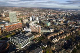 Estate agents in Sheffield have experienced one of the biggest drops in house sales, says a report