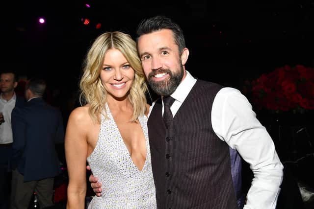 Rob McElhenney and Kaitlin Olson visited Sheffield earlier this and posted a photo on Instagram (Photo by Amy Sussman/Getty Images)