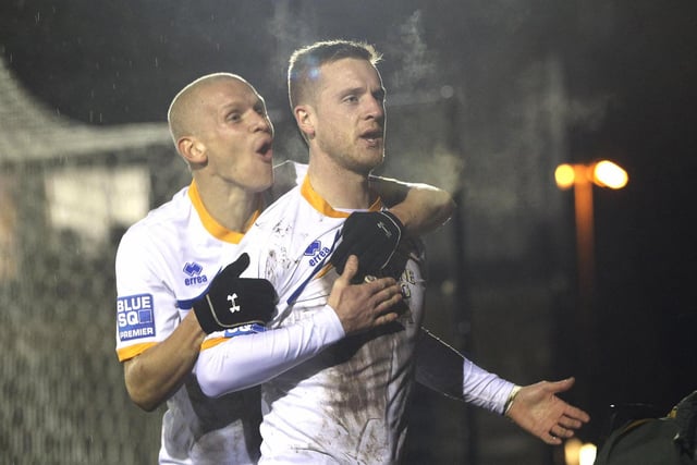 Lee Stevenson became a professional footballer after joining Mansfield from Eastwood in May 2011. He scored 11 goals in 27 Conference Premier games in the club's promotion season and eventually made 55 appearances for Stags.