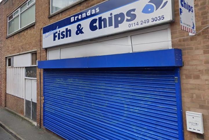 Located off The Moor on 2 Earl Street in the city centre, Brenda's Fish & Chips is a central chippy that is second on our list.