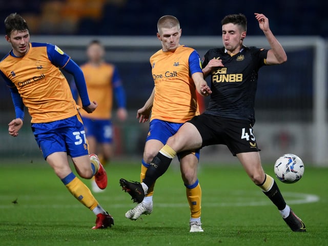 7.5 - Linked up well with Ollie Clarke, with an assist for the first goal, and teeing up Clarke’s miss in the second half.