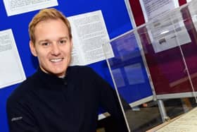 Sheffield television personality Dan Walker, pictured,is concerned over the end of replays in the FA Cup .