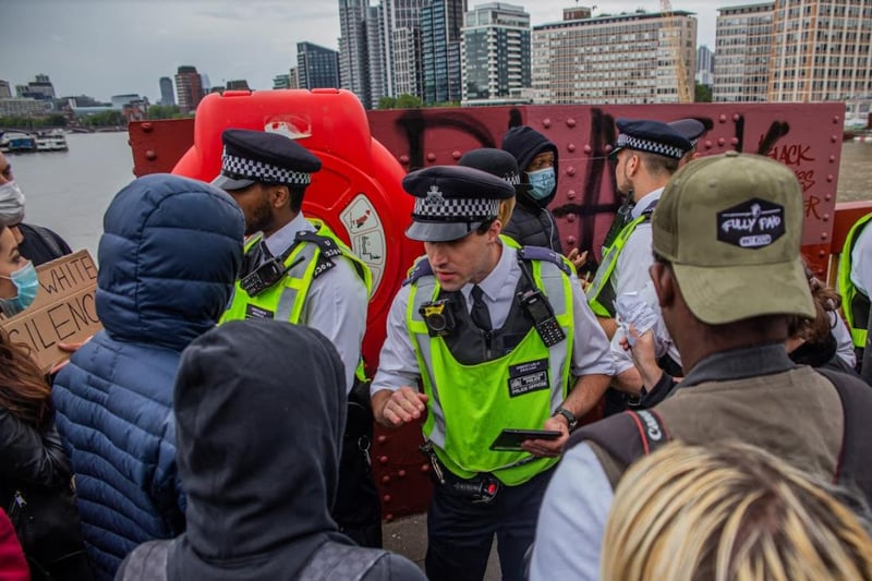 People who were defined as Black, Asian, mixed race or any other minority ethnicity by officers were three times more likely to be stopped and searched than those who were defined as White.