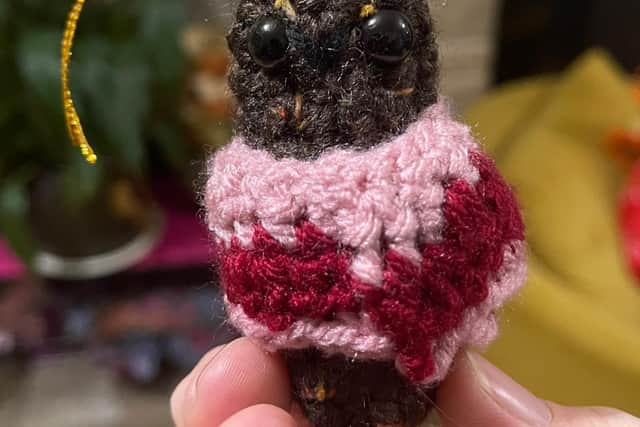 Gaynor Lockwood Edwards stared at her first pigs in blankets Christmas decoration and realised it looked more like... something less savoury.