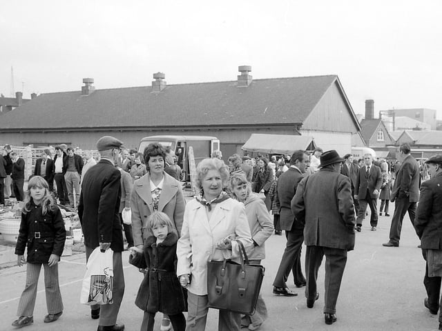 The cattle market was a popular family attraction - did you used to visit?