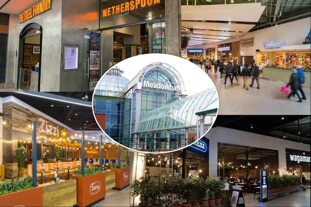 Meadowhall's Oasis Dining Quarter is home to 26 food venues.