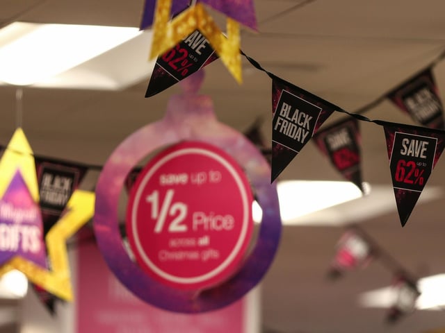 Superdrug is taking part in Black Friday - its online deals include half-price Sanctuary Spa gift sets, and more than 50 per cent off Jimmy Choo Flash perfume.
