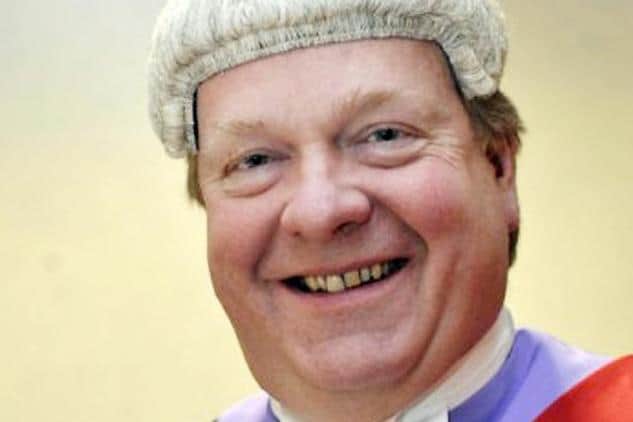 Pictured is Judge Peter Kelson QC.