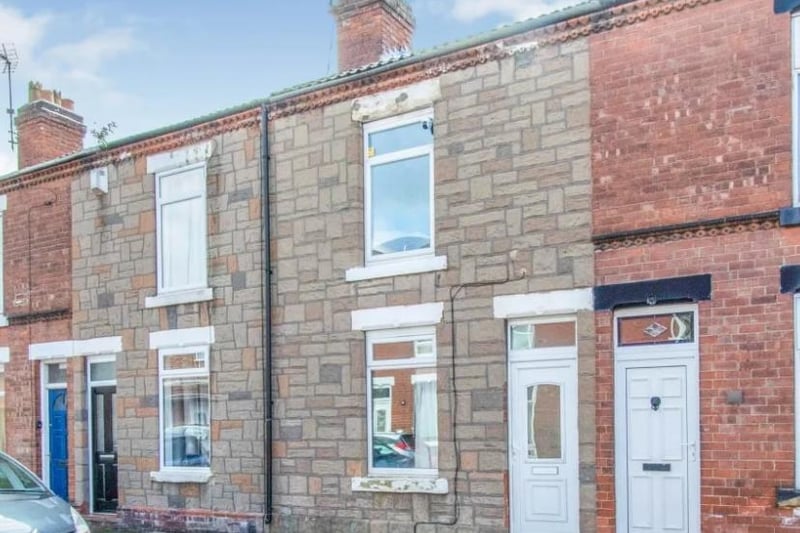 This two bed terraced house is in Cranbrook Road, Wheatley, and is on the market with William H Brown at £60,000