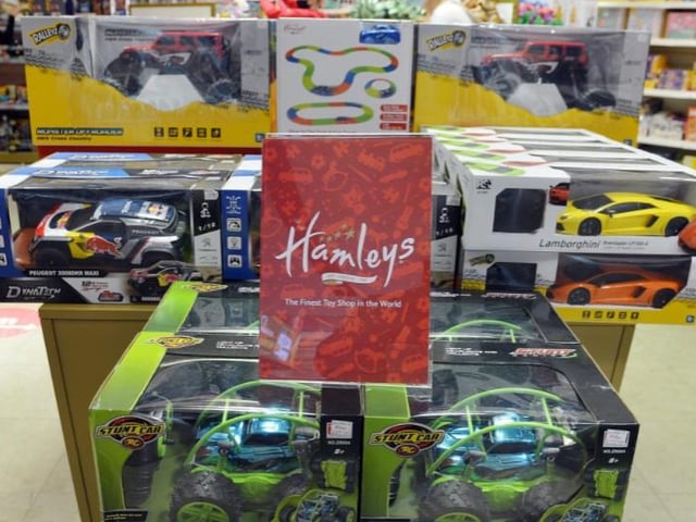 You will also find an exclusive range of Hamleys toys including its popular teddy bears.