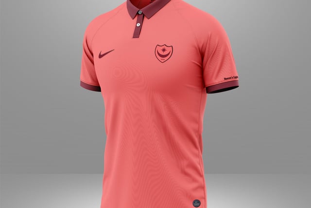 A nod to Pompey's heritage with this salmon pink number, a colour used in the club's early days and as an away kit in the 80s.