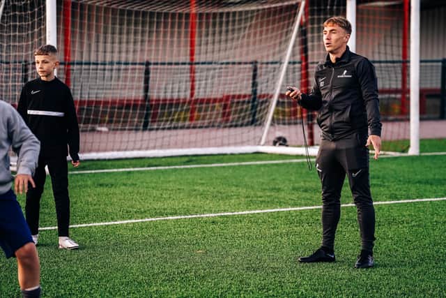 Sheffield United's Ben Osborn is a founder of Elite Football Development and hopes to move into coaching when his playing career ends (Photo: Mark Averill)