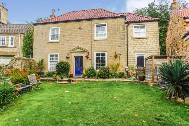 The recently renovated house has four bedrooms, is a grade two listed building which is detached, stone built and a family residence.