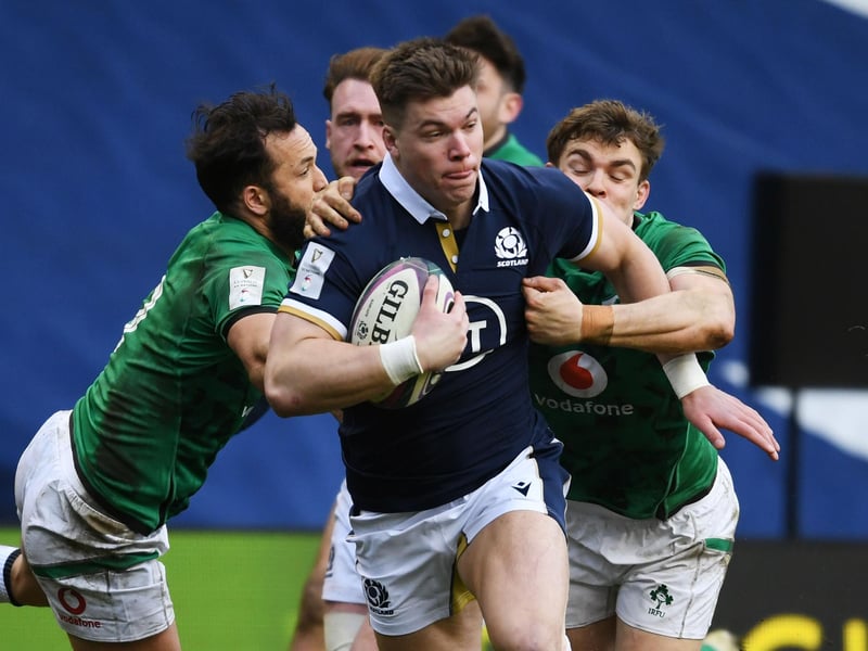 Starts at outside centre after impressing as a sub with a try against Ireland