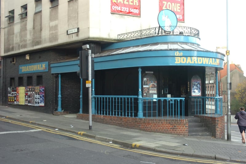 The Boardwalk, the venue where the Clash played their first gig is in a state of disrepair and has been boarded up.