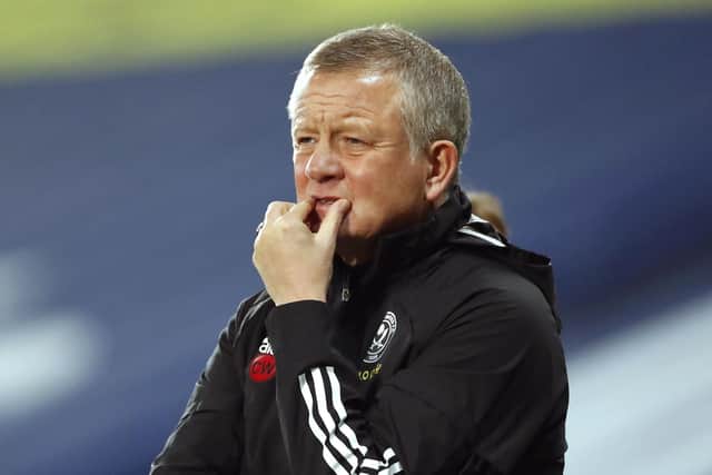 Sheffield United manager Chris Wilder is constantly thinking of ways to improve his team: Andrew Boyers/PA Wire.