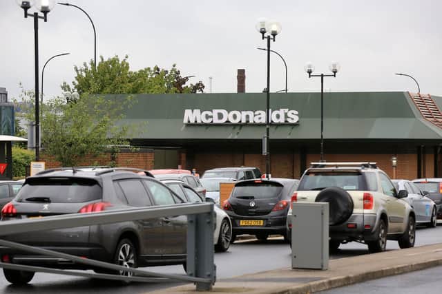 McDonald's will remain open for takeaway, Drive-thru and McDelivery via Uber Eats and Just Eat.