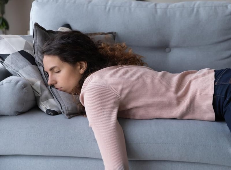 While Covid-19 can cause fatigue and exhaustion, it is not considered to be one of the three main symptoms and is more likely to be a sign of a flu infection.