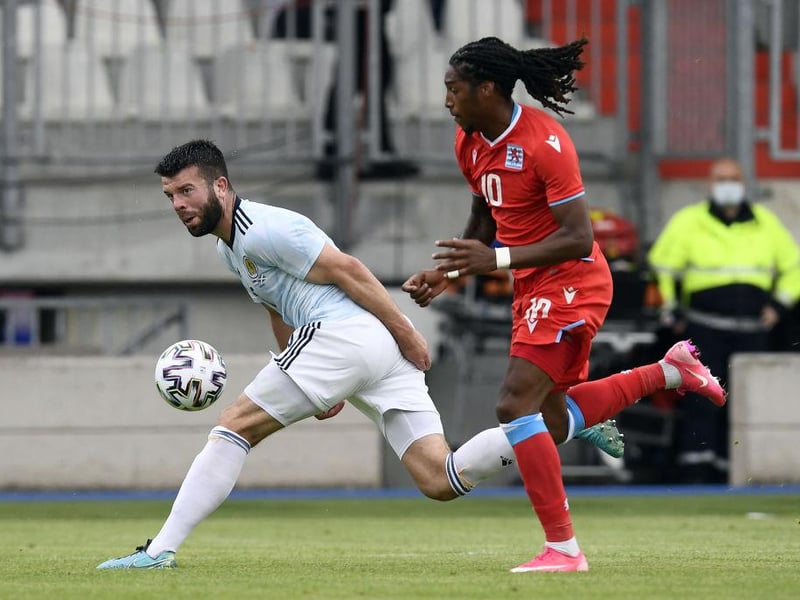 There are arguably three options here: Hanley, Declan Gallagher and Liam Cooper. The latter was excellent against the Netherlands, while the former has worked his way back into the Scotland fold and been strong for Norwich City. Playing in the World Cup triple header in March suggests he will likely get the nod.