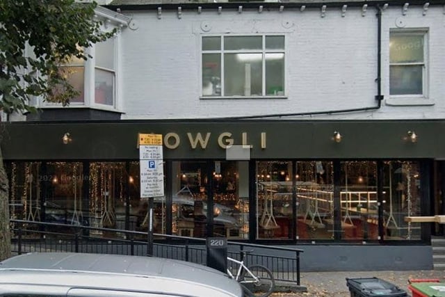 The dine-in Mowgli Street food restaurant, based on Ecclesall Road has also been given a five star food hygiene rating.